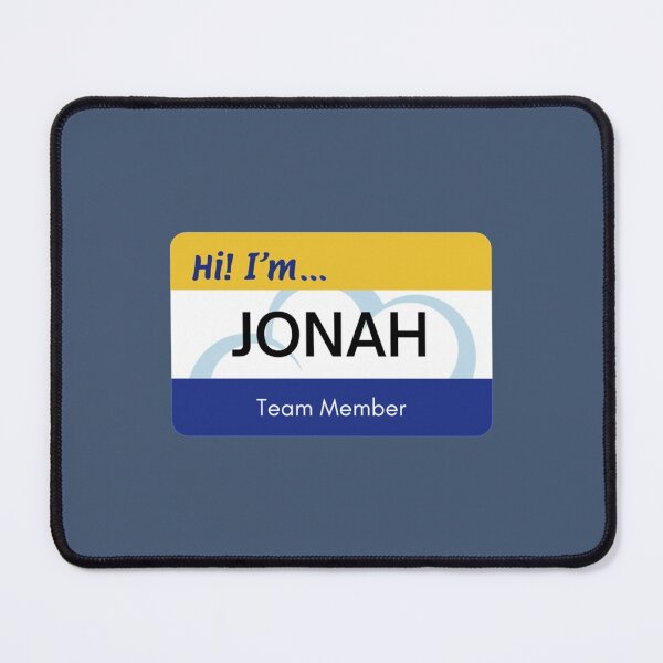 Item preview, Jonah Superstore Name Tag designed and sold by FullForceHiFi.