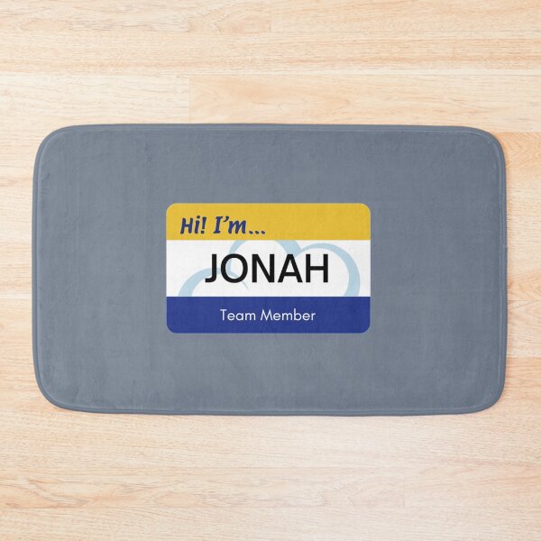 Item preview, Jonah Superstore Name Tag   designed and sold by FullForceHiFi.