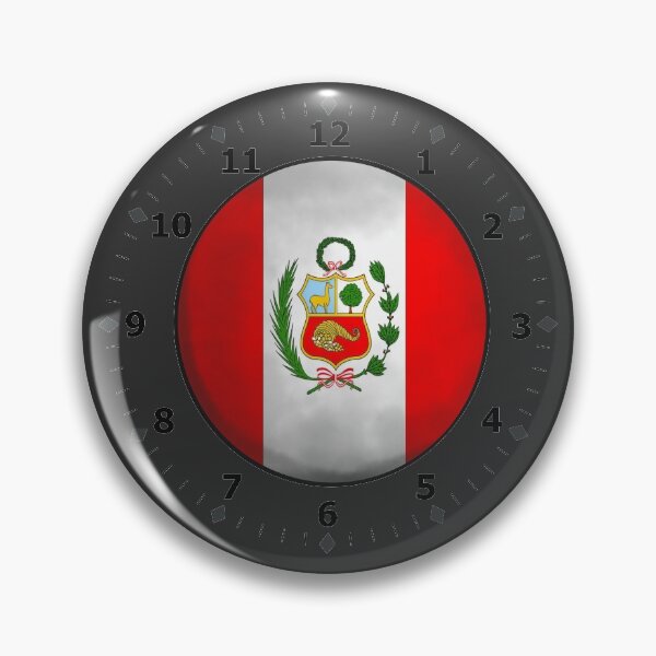 Item preview, peru clock designed and sold by ZiphGames.