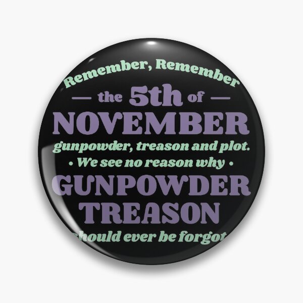Item preview, Guy Fawkes day design! Remember remember the 5th of November! designed and sold by HROC.
