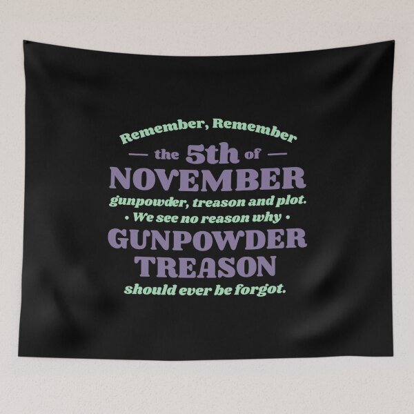 Item preview, Guy Fawkes day design! Remember remember the 5th of November! designed and sold by HROC.