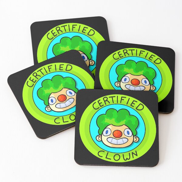 Item preview, Happy clown certification designed and sold by kukulgraphics.