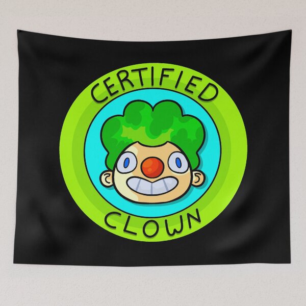 Item preview, Happy clown certification designed and sold by kukulgraphics.