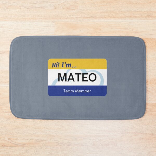 Item preview, Mateo Superstore Name Tag   designed and sold by FullForceHiFi.
