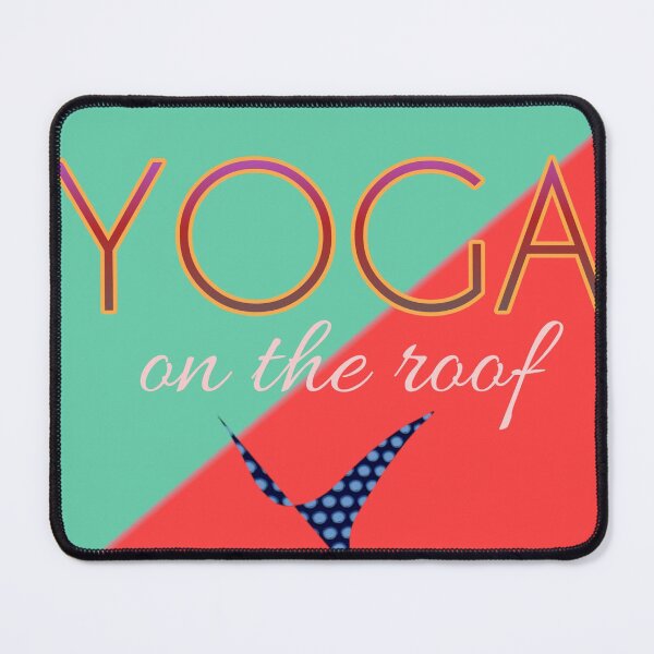 Item preview, YOGA on the roog designed and sold by AWADHESH CHAURASIA.