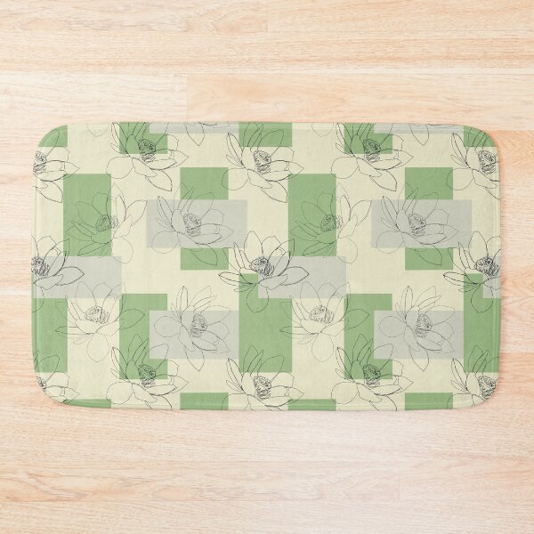Item preview, Final Lotus flower Pattern with Squares designed and sold by AMSonArt.