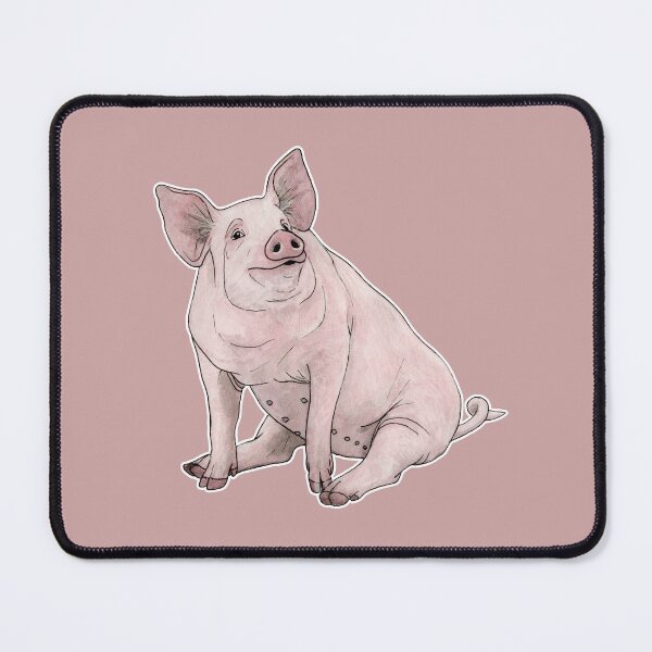 Item preview, Pink pig designed and sold by savousepate.