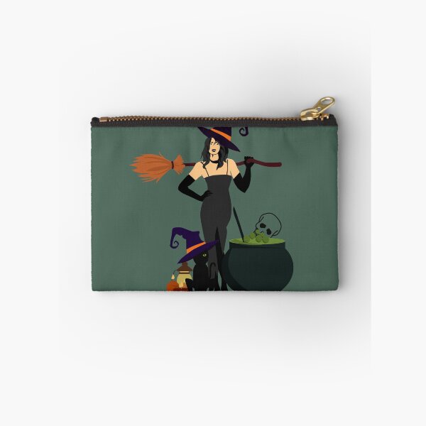 Item preview, Sassy Witch with Bossy Cat designed and sold by YourSpace8.