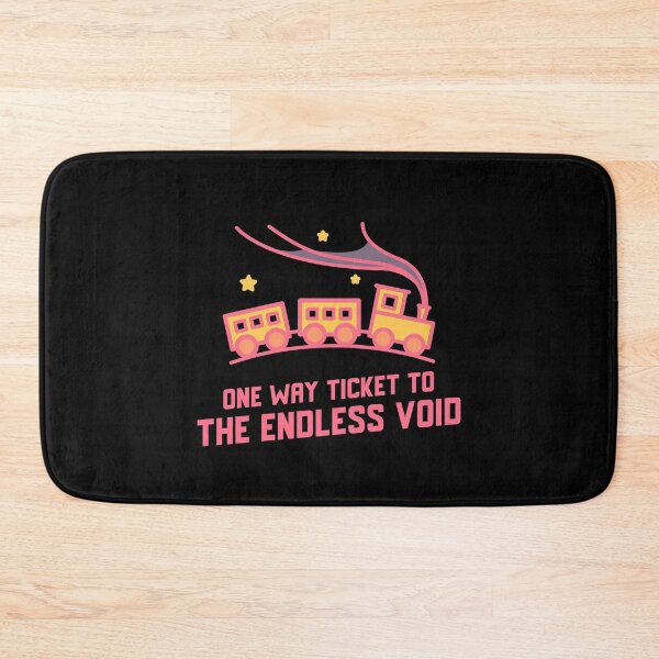 Item preview, One Way Ticket To The Endless Void - Nihilism for Nihilist Design designed and sold by Shirtlify.