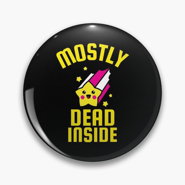 Artikelvorschau, Mostly Dead Inside - Nihilismus für nihilistisches Design entworfen und verkauft von Shirtlify.