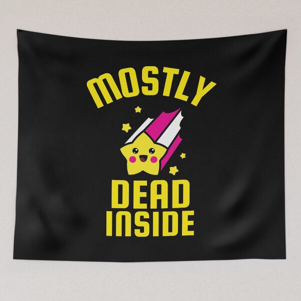 Item preview, Mostly Dead Inside - Nihilism for Nihilist Design designed and sold by Shirtlify.