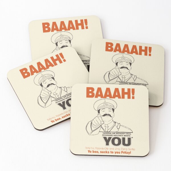 Item preview, General Sir Anthony Cecil Hogmanay Melchett Wants You - Baaah! Quote designed and sold by McPod.