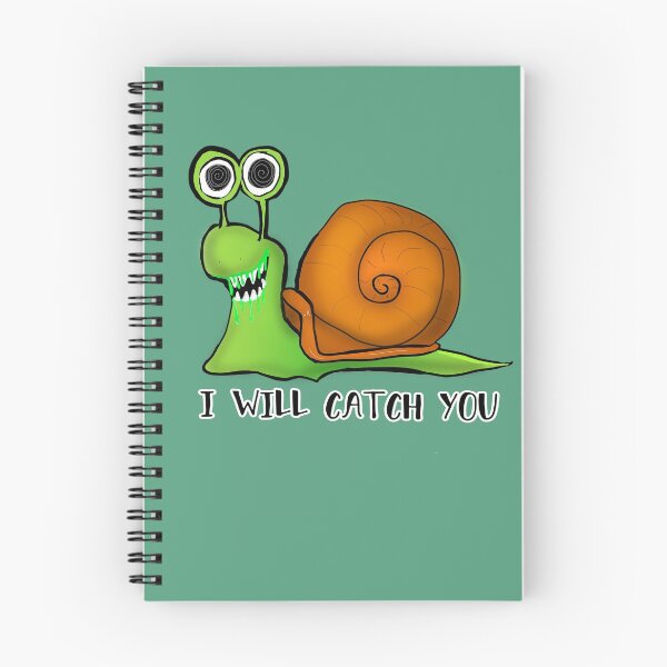 Item preview, I will catch you immortal snail green designed and sold by DemonicGloom.