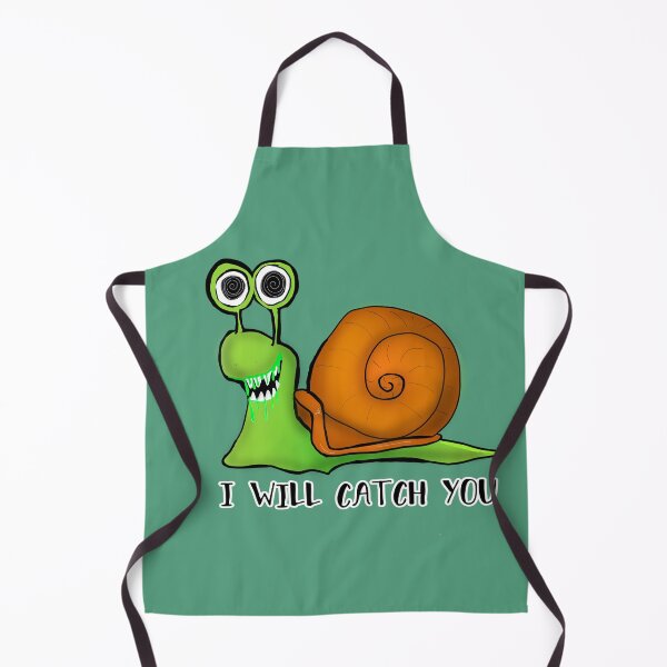 Item preview, I will catch you immortal snail green designed and sold by DemonicGloom.