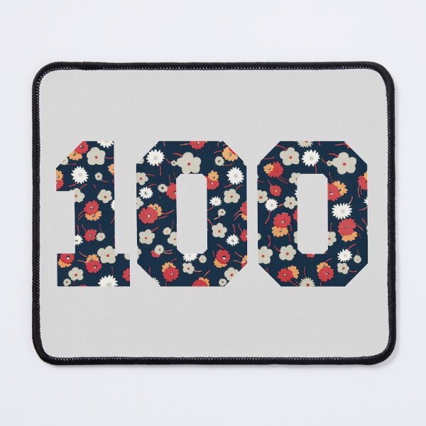 Item preview, Vintage Floral Number 100 designed and sold by JoyforU.