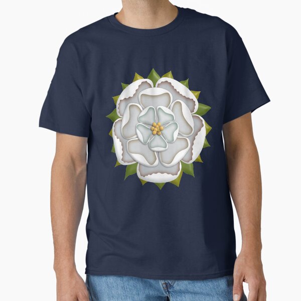 Tudor White Rose of Yorkshire Classic T-Shirt