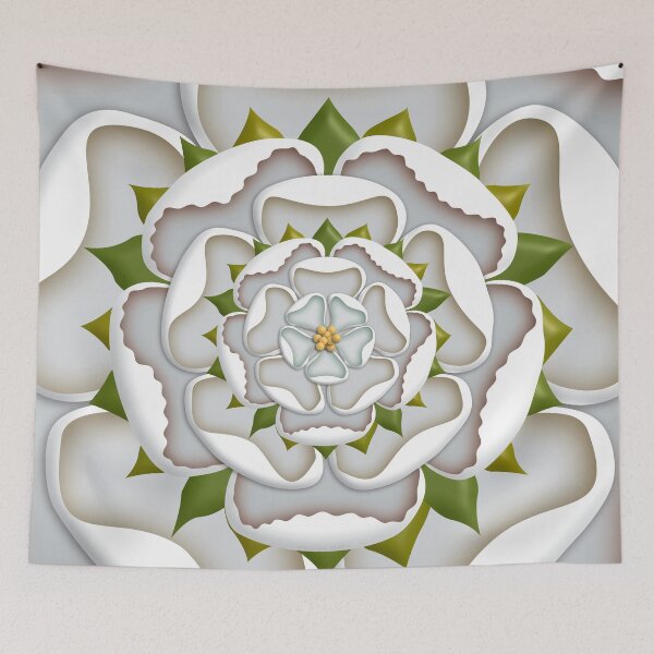 Item preview, Tudor White Rose of Yorkshire designed and sold by Yorkshire Stuff.