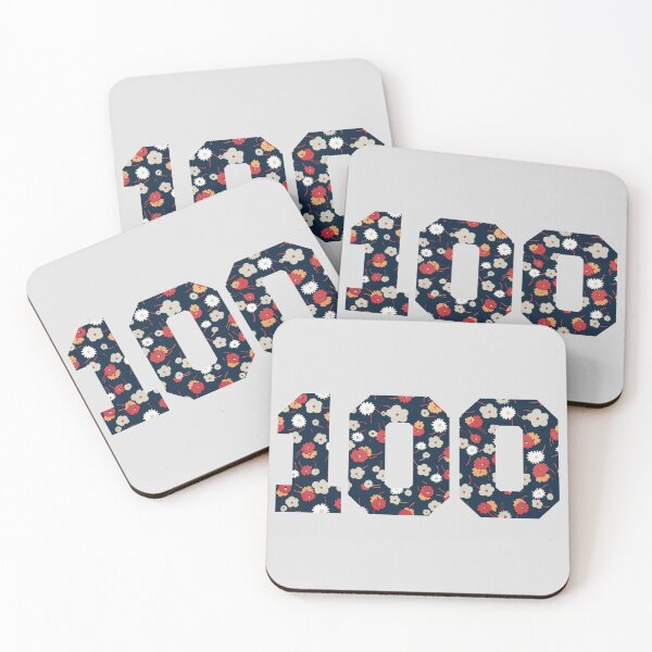 Item preview, Vintage Floral Number 100 designed and sold by JoyforU.