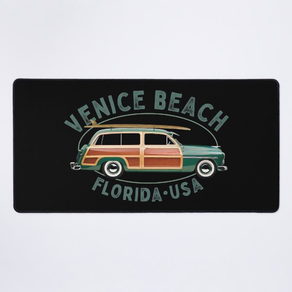Item preview, Venice Beach Florida Vintage Surfing Design designed and sold by Futurebeachbum.