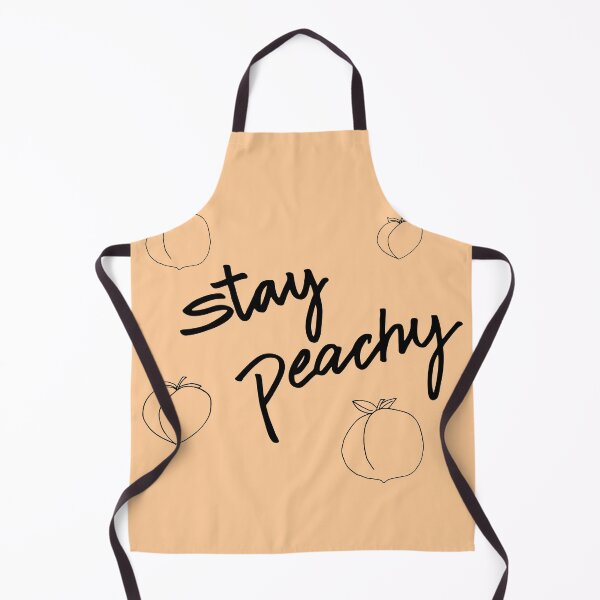 Item preview, Stay Peachy Black Outline designed and sold by lineartdesigns.
