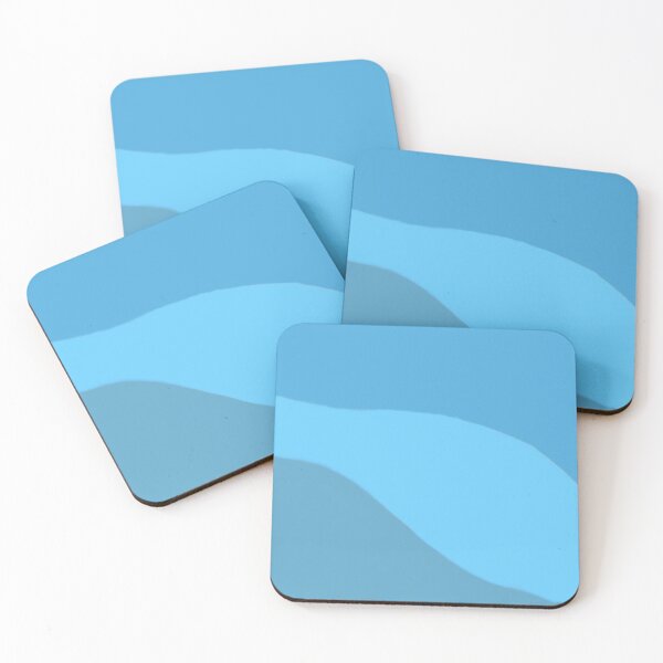Item preview, Blue waves background  designed and sold by DreamKaracters.