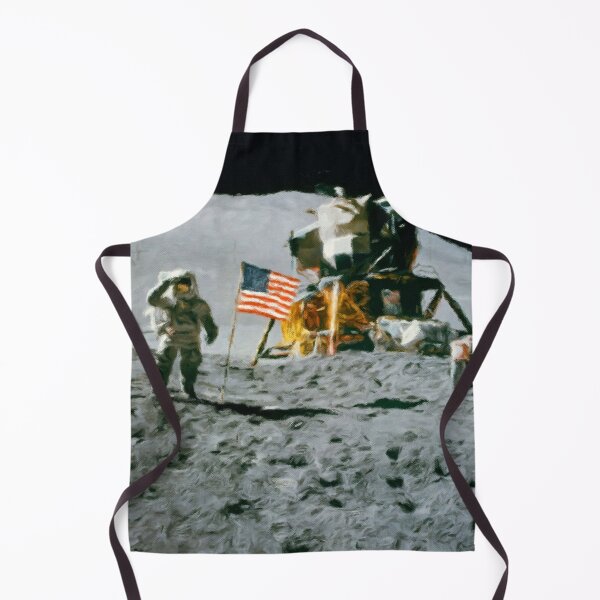 Item preview, First Man On The Moon. The Moon Landing 1969 designed and sold by H-W-Design.