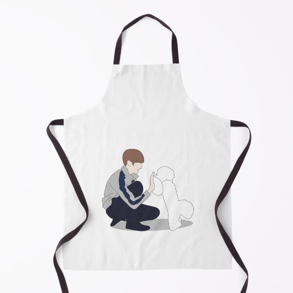 Item preview, BTS Jungkook Playing with a Cute Dog designed and sold by kpupsister.