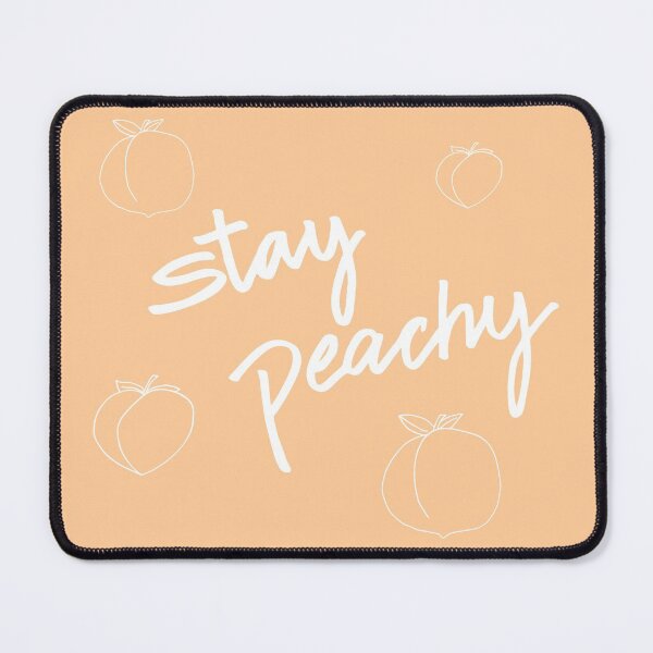 Item preview, Stay Peachy White Outline designed and sold by lineartdesigns.