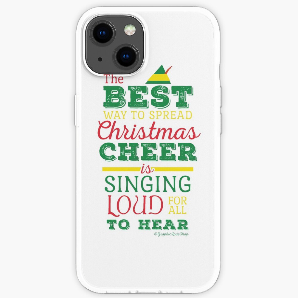 Christmas Cheer © GraphicLoveShop iPhone Case