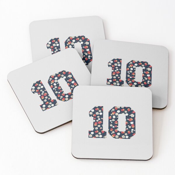Item preview, Vintage Floral Number 10 designed and sold by JoyforU.
