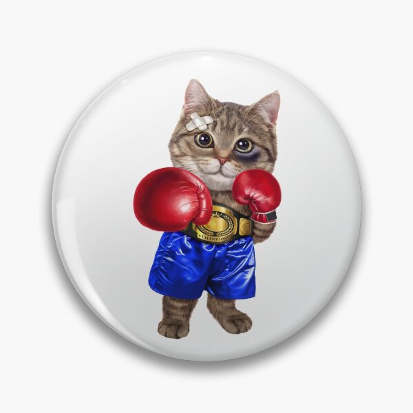 Item preview, Tabby Cat as Boxing Champion, Boxer designed and sold by Studio520.
