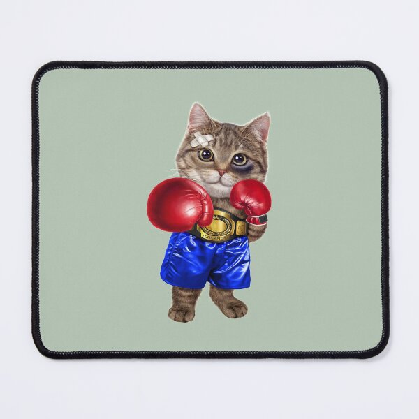 Item preview, Tabby Cat as Boxing Champion, Boxer designed and sold by Studio520.