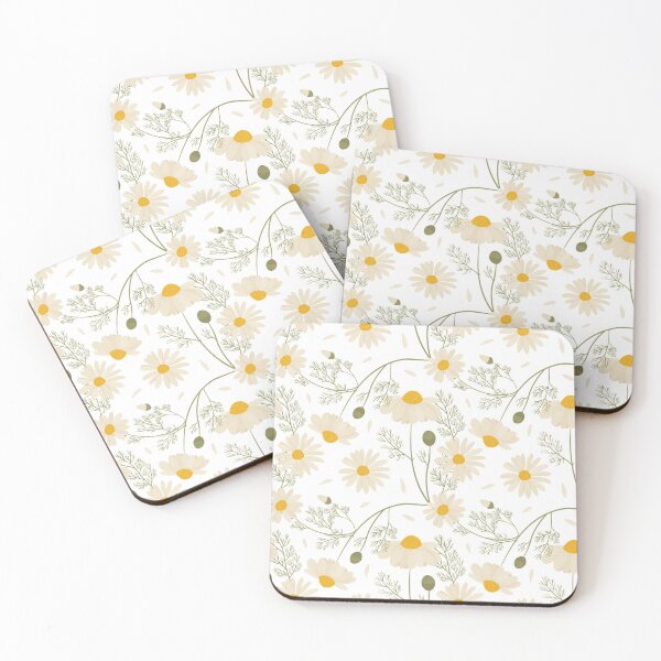 Item preview, Large Daisy Floral Print Pattern  designed and sold by Pinkmagenta.