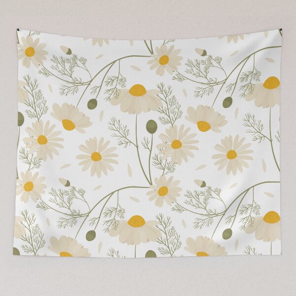 Item preview, Large Daisy Floral Print Pattern  designed and sold by Pinkmagenta.