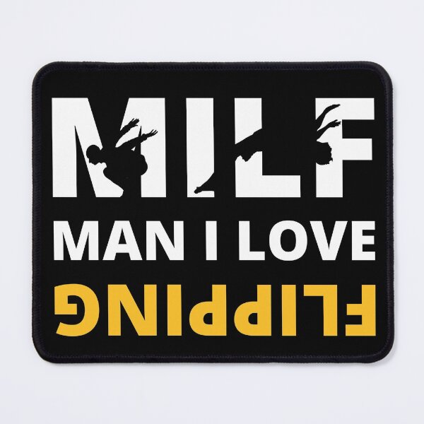Item preview, MILF Man I Love Flipping | Backflip | Kickflip | Trampoline | Gymnast designed and sold by itsokaybyme.
