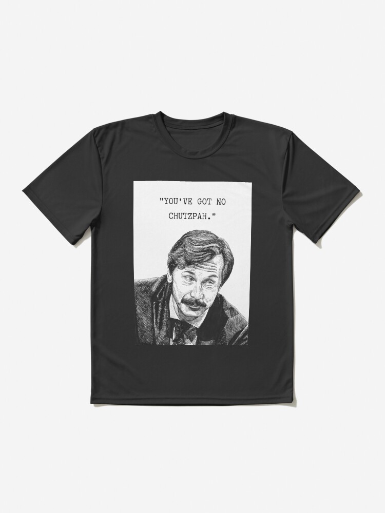 Mike Wozniak, Taskmaster, “You’ve got no chutzpah.” | Essential T-Shirt