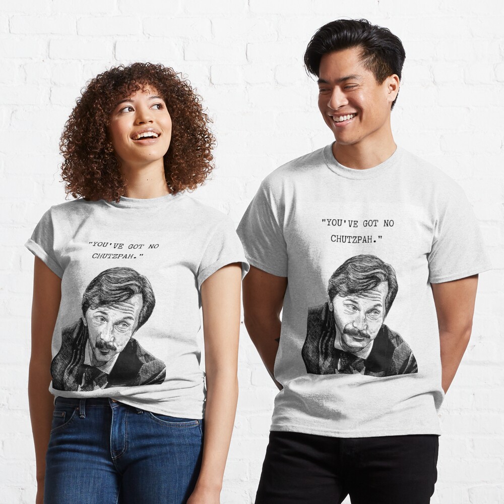 Mike Wozniak You'Ve Got No Chutzpah Shirt - Peanutstee