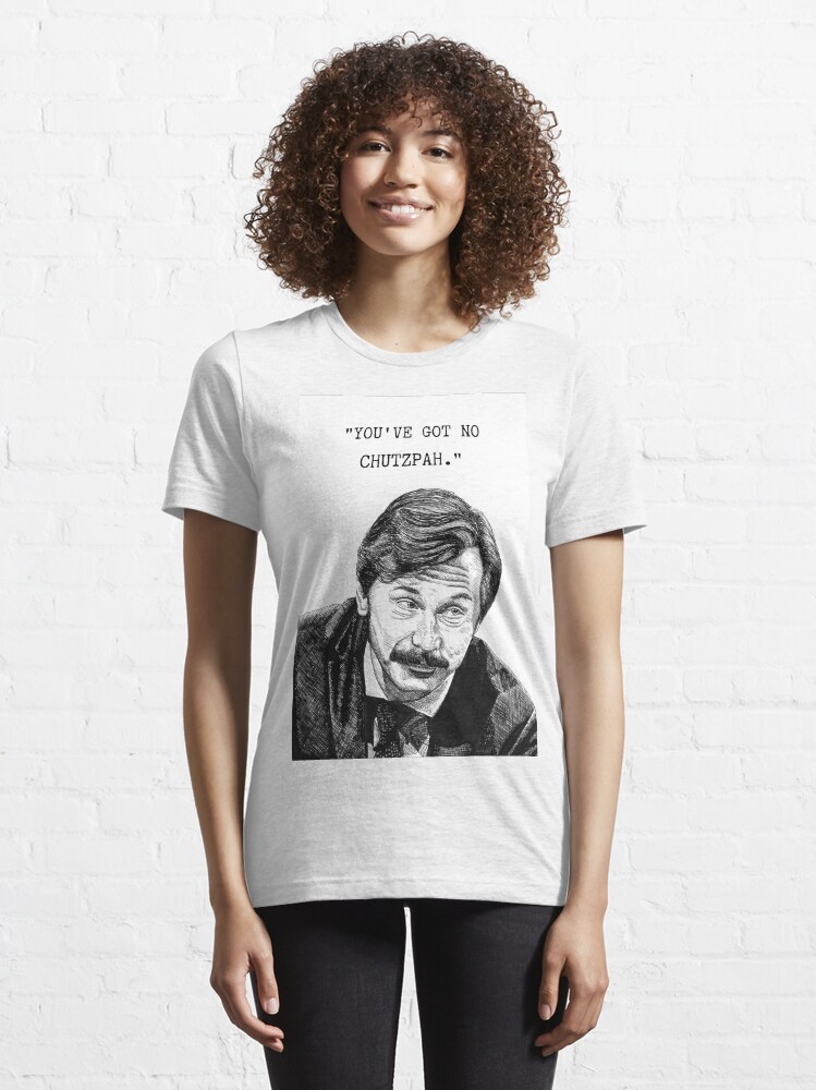 Mike Wozniak, Taskmaster, “You’ve got no chutzpah.” | Essential T-Shirt