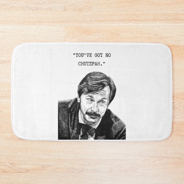 Item preview, Mike Wozniak, Taskmaster, “You’ve got no chutzpah.” designed and sold by Lucy  Chambers.