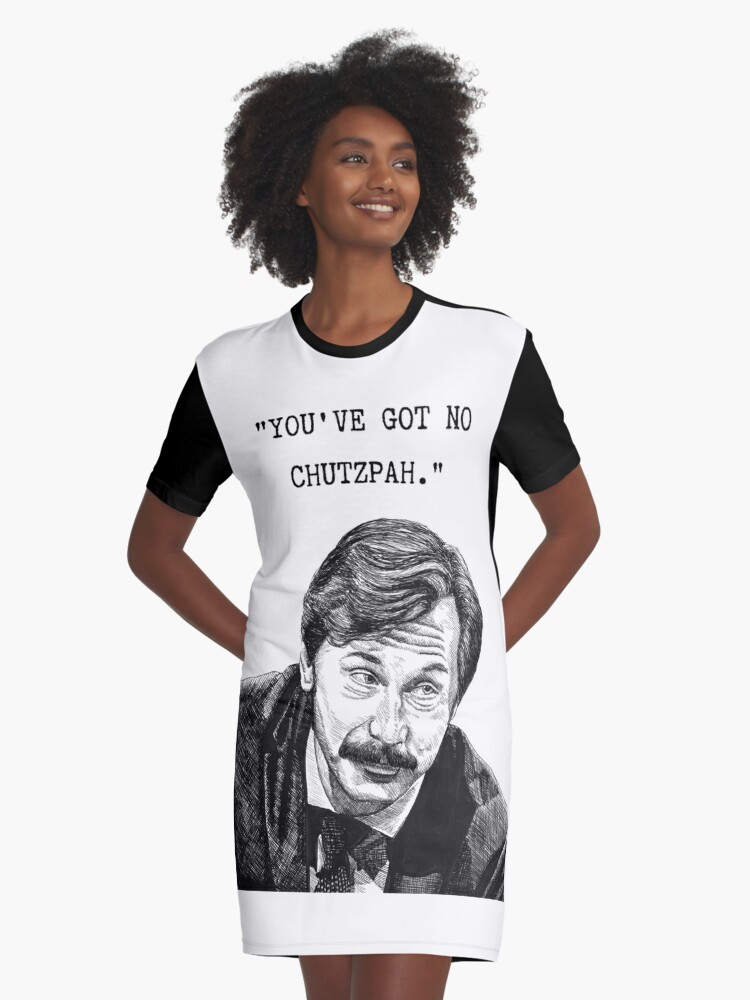 Mike Wozniak, Taskmaster, “You’ve got no chutzpah.” | Essential T-Shirt