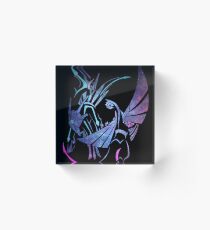 Dialga x Palkia Acrylic Block