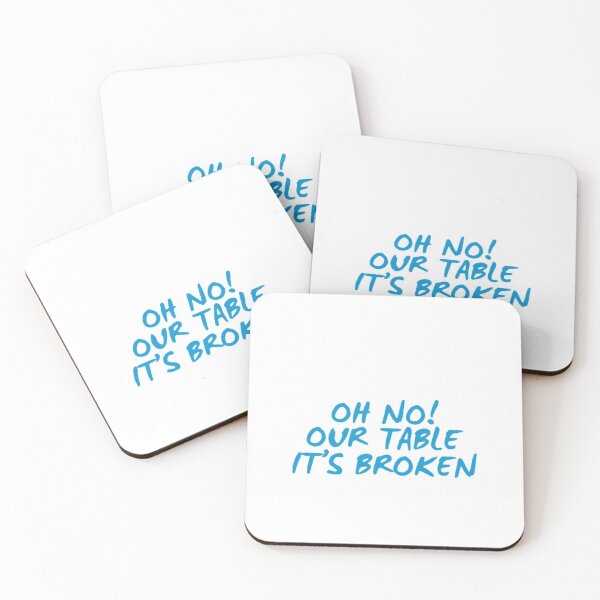 Item preview, Oh no! our table it's broken designed and sold by PacePoint.