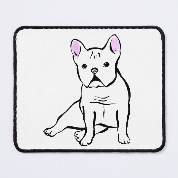 Item preview, White French Bulldog designed and sold by Zurickdesigns.
