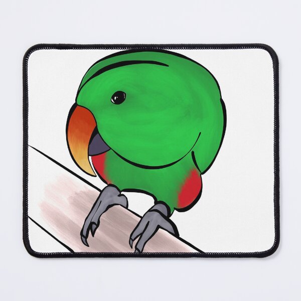Item preview, Curious Eclectus designed and sold by Zurickdesigns.