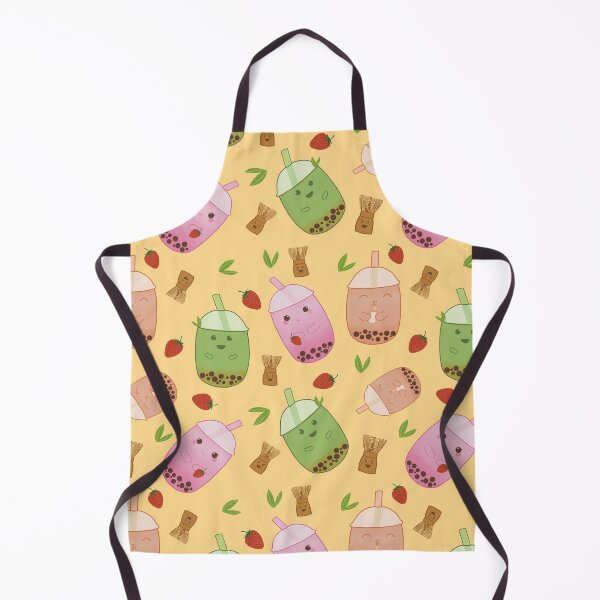 Item preview, Cute Bubble Tea Pattern Art designed and sold by jvcoart.