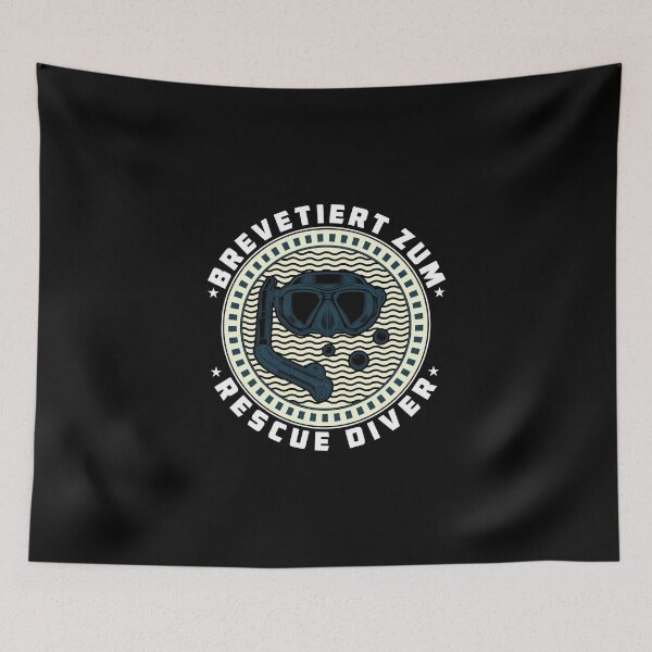 Item preview, Certified Rescue Diver Scuba Rescue Diver designed and sold by StrongShirts.