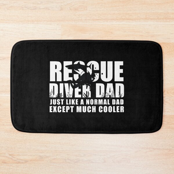 Item preview, Rescue Diver Dad Snorkeling Scuba Diver Hai designed and sold by StrongShirts.