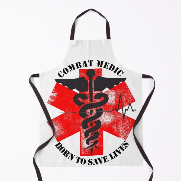 Item preview, US Combat Medic 68W Born to Save Lives designed and sold by JRSpaceDesign.