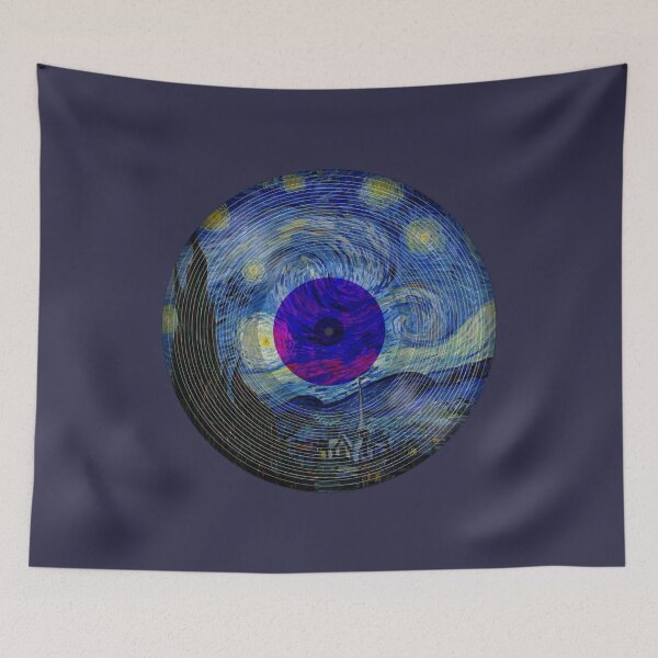 Item preview, Starry Night Music Vinyl Record LP designed and sold by onicon.
