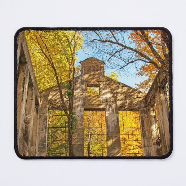 Item preview, Fall colors at the Carbide Willson Ruins in Gatineau Park designed and sold by Karen Hogan.